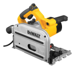 DeWALT sukelsaag 690 W, 165 mm saeketas, 55 mm l&otilde;ikes&uuml;gavus, kohvri ja juhtsiiniga