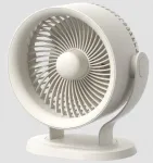 Maestro BT-003 USB lauaventilaator, must, 10 cm labad, 2 kiirust, kompaktne disain