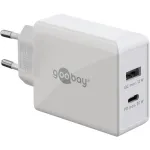 Goobay Dual USB-C&trade; PD (Power Delivery) kiirlaadija (30 W) (61674)