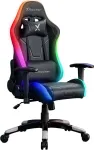 X Rocker Agility Compact eSports Gaming Office Tool LED-valgustuse ja rakenduse juhtimisega - Must (2023028)