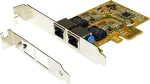 EXSYS EX-6072-3 Network Adapter - PCIe Low-Profile - Gigabit Ethernet