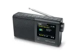 Kaasaskantav raadio muse M-117 DB &mdash; DAB/DAB+/FM, 3W RMS, 2,8-tolline TFT, v&auml;line antenn, 3,5 mm pesa, 0,3 kg, must