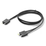 Lenovo 4X91K16970 Thunderbolt kaabel 0.7 m 40 Gbit/s Must