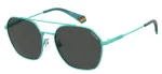 POLAROID Unisex PLD6172S5CB Pilootp&auml;ikeseprillid - Must raam, hall polariseeritud l&auml;&auml;ts 57mm
