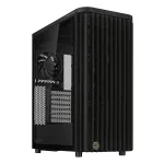 ASUS ProArt PA401 Wood Edition TG PWM 90DC00M0-B39000 arvutikorpus, Midi Tower, ATX, karastatud klaas, 2x USB 3.2, must