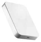 ZENS Powerbank &otilde;huke Qi2 Al 10000mah Valge