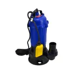 AWTOOLS 1050W upotettava j&auml;tevesipumppu hiomakoneella ja uimurikytkimell&auml;, 18000 L/h, 10 m nostokorkeus, valurauta