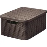 CURVER Style M hoiukarp kaanega 39,3x29,3x18,7 cm tume pruun