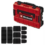V&auml;ikeosade kast Einhell E-Case S-F pol&uuml;prop&uuml;leenist must punane 42x28x9.5 cm