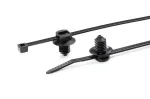 HellermannTyton T30LFT6LG mustast pol&uuml;amiidist kaablivits 150mm x 3,6mm, 500 tk pakk 150-31097