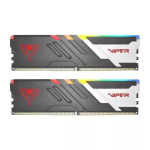 DIMM 64 GB DDR5-5600 (2x 32 GB) Dual-Kit, Arbeitsspeicher schwarz, PVVR564G560C40K, Viper Venom RGB, INTEL XMP