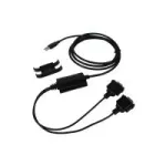 EXSYS EX-1322 USB 2.0 kahe RS-232 jadapordi adapter