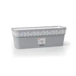 STEFANPLAST lillekast alusega Gaia 50x18x17 cm hall