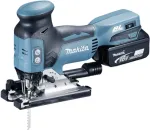 Makita DJV181RTJ akutoitega pendeltikksaagi komplekt, 18 V, 5,0 Ah