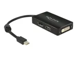 Kaabel DeLOCK 0,16m DisplayPort HDMI DVI Mini DisplayPort