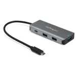StarTech.com HB31C3A1CPD3 4-pordiline USB-C jaotur, 10 Gbps, 3 x USB-A ja 1 x USB-C, 100 W Power Delivery l&auml;bilaskmine, 25 cm kaabel, &uuml;hilduv Thunderbolt 3-ga