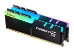 DIMM 16 GB DDR4-3000 (2x 8 GB) Dual-Kit, Arbeitsspeicher schwarz, F4-3000C16D-16GTZR, Trident Z RGB, INTEL XMP