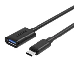 UNITEK Y-C476BK USB-kaabel USB 3.2 Gen 1 (3.1 Gen 1) 0,2 m USB C USB A Must