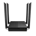 TP-Link ARCHER A64 traadita ruuter Gigabit Ethernet kaheribaline (2,4 GHz / 5 GHz) Must