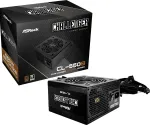 Toiteplokk ASRock CL-550B Challenger 550W ATX, 20+4 kontakti, 80 PLUS Bronze, 120 mm ventilaator, must