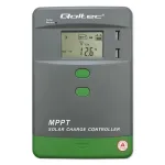 MPPT p&auml;ikeselaadimiskontroller QOLTEC 53662 temperatuurianduriga
