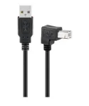 Microconnect USBAB2nurgaga2 USB-kaabel USB 2.0 1,8 m USB A USB B Must