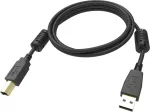 Vision Professional - USB-kaabel - USB (M) USB Type B (M) - USB 2.0 - 2 m - Must