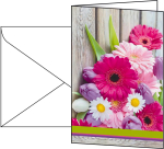 Sigel Motif Card Colorful DS001 &otilde;nnitluskaardid &uuml;mbrikega, l&auml;ikivad, 10 kaarti