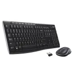LOGITECH Wireless Desktop Mk270 - Qwertzu &Scaron;veitsi-Lux-lux