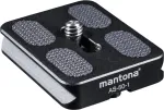 Walimex Mantona kiirkinnitusplaat Arca Swiss, 50 mm must (1021461)