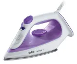 Braun TexStyle 1 SI 1080 kuiv- ja aurutriikraud keraamilise tallaga 2000 W must, lilla