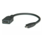 HDMI kiirkaabel + Ethernet VALUE 0,15 m