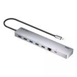 USB-hub ATEN UH3240 Type-C h&otilde;bedane 3.5mm HDMI RJ-45 USB 3.2