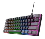 Trust GXT 867 Acira klaviatuur M&auml;ngimiseks USB QWERTY US English Must