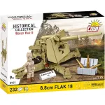Cobi klotsimudel 8,8 cm Flak 18 &mdash; 232 t&uuml;kki, m&otilde;&otilde;tkavas 1:35