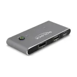 KVM-l&uuml;liti DeLOCK 11487 USB 8K Ultra HD 144 Hz