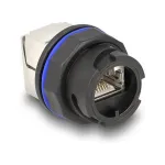 Delock 67047 RJ45 Cat.6A paneelpaigalduspesa LSA &uuml;hendusega, must