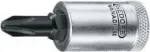 Gedore 6666880 kruvikeeraja otsak-padrun, 3/8", Phillips PH 2