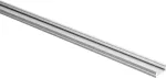 Alumiiniumist U-profiil EUROLITE 20 mm, mudel 51210865, h&otilde;bedane, pikkus 2 m