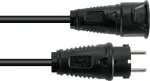 Pikenduskaabel PSSO 3x1,5, 1,5 m, must