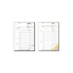 Formular Book sigel SD004 A4, 2 x 40 lehte, kaheosaline blanketiraamat