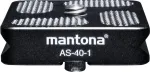 Walimex Mantona Quick Release Plate Arca Swiss, 40 mm Must (1021460)