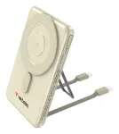 Verbatim Charge'n'G0 2C akupank 5000 mAh kuldne, 5000 mAh, Pol&uuml;meer, Adaptiivne kiirlaadimine, Power Delivery 3.0, Quick Charge 3.0, Juhtmevaba laadimine, 3.85 V, 20 W