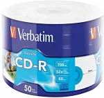 Verbatim 50x CD-R 700 MB 52x 50 tk
