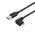StarTech.com &otilde;huke mikro-USB 3.0 kaabel - M/M - t&auml;isnurkne mikro-USB - 0,5 m (20 tolli)