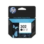HP 302 originaal must tindikassett F6U66AE 301Blister