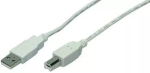 LogiLink CU0009 USB 2.0 kaabel, USB-A &ndash; USB-B, 5 m, hall