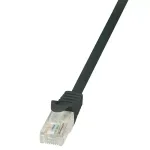 V&otilde;rgukaabel LogiLink 3m RJ45 Cat6 U/UTP Must