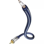 Audio mono-kaabel inakustik Premium SUB 5,0 m &mdash; 1x mono&uuml;hendus, 5,0 m pikkus
