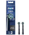 Oral-B EB50BRB-2 Pro CrossAction mustad asendusharjapead, 2-pakk